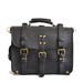 men's vegan leather briefcase