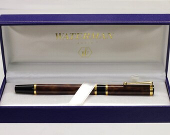 Vintage fountain pen Waterman 18K gold nib