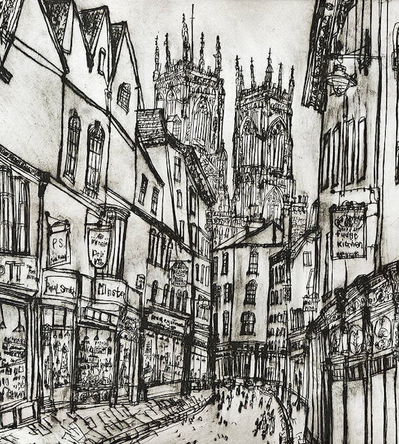 York minster england yorkshire art print signed giclee York minster england yorkshire art print signed giclee