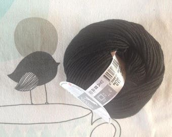 WOOL black - white horse harmony