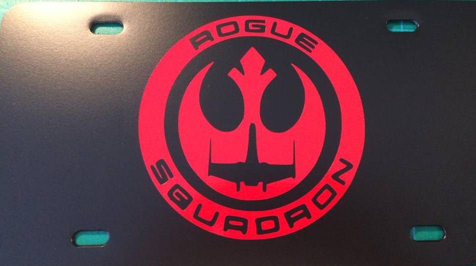 Custom Star Wars License Plates