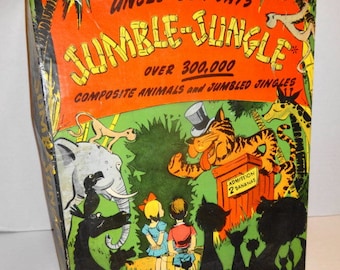 1942 Jumble Jungle Game by BF Jay. Very Nice.