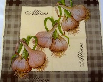 Allium napkin