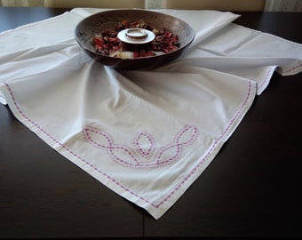 Hand made embroidered table cloth