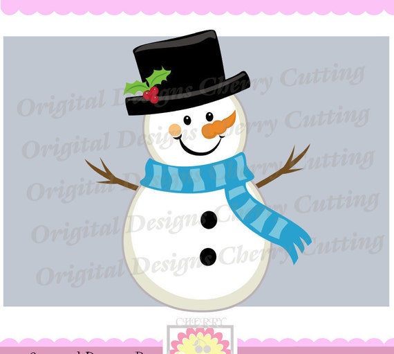 Download Snowman boy SVG dxf Christmas Silhouette and Cricut Cut Files