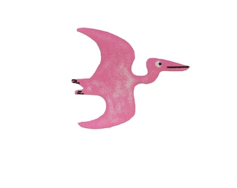 Pterodactyl Dinosaur Bird Iron On Fabric Transfer Applique - 3538