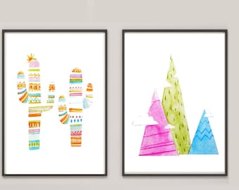 Llama Gift print set, Set of 4 Printable,Alpaca art prints,nursery room art set,Printable alpaca,Llama wall art,Cute art prints,llama lover
