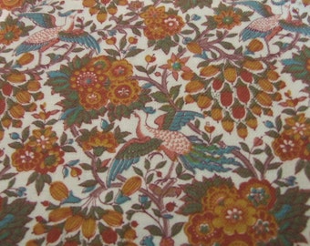 Liberty cotton and wool mix fabric