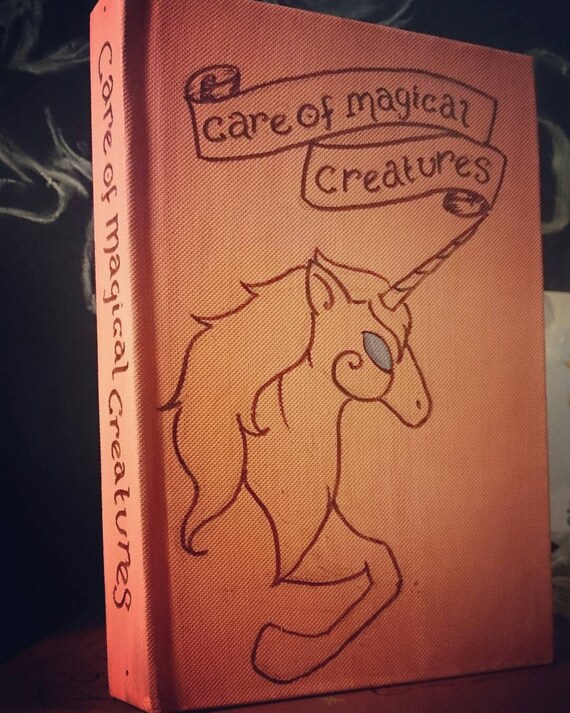 Care of Magical Creatures blank book