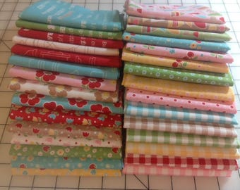 Bake Sale 2 by Lori Holt for Riley Blake - 100% cotton - 1/2 Yard Bundle - includes 30 fabrics
