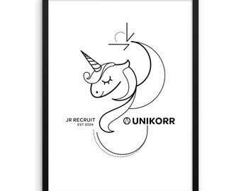 Framed UNIKORR Recruit Print