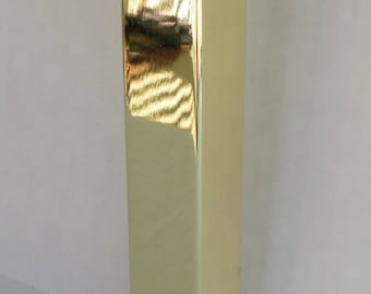 Metal Furniture Leg Sofa Cabinet Leg, 7"H, Brass Finish (Gold), DIY Modern, Unique, Affordable 4PC