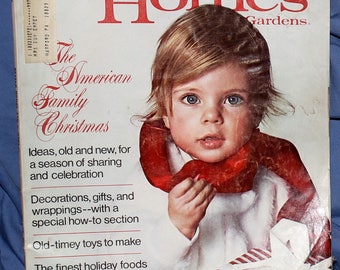 Better Homes and Gardens December 1971 Back Issue, Christmas ideas and much more