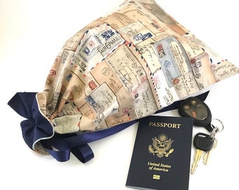 Shoe Bag, Travel Shoe Bag, Drawstring Shoe Bag, Shoe Storage, Shoe Tote Bag, Travel Accessories, Travel Bag, Travel Gift