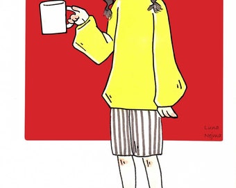 Take a coffee - Print 13x18 cm