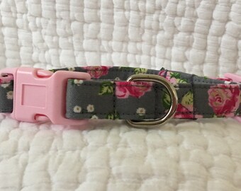 Shabby Chic Dog Collar Custom Made