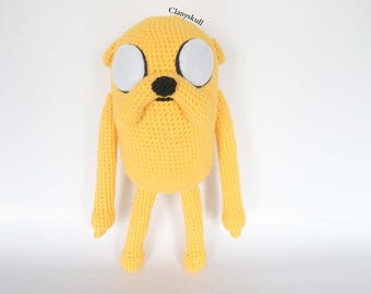 Amigurumi Jake the Dog. Adventure Time. Jake the dog. Amigurumi adventure time. Amigurumi fantasy.