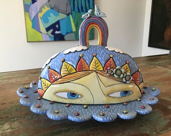 Sunshine Girl Butter Dish
