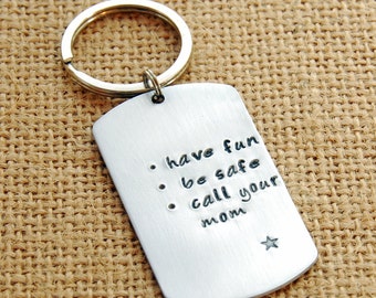 Personalized Graduation Keychain, Graduation Gift, Class of 2018, Senior Year Gift, High School Graduation, College Graduation