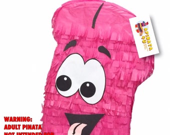 Fast Shipping Hot Pink Pecker Pinata 24" Tall