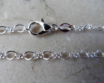 925 sterling silver chain length: 45 cm