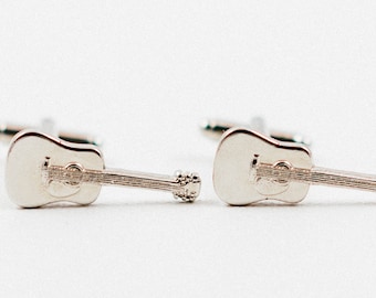 Acoustic Guitar Cufflinks