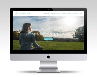 Deluxe Squarespace Website, Custom Website, Website Design