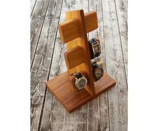 watch holder watch organizer watch display Watch stand,Unique Gifts Birthday Gift, Groomsm Watch box for menan Gift, Gift for Husband