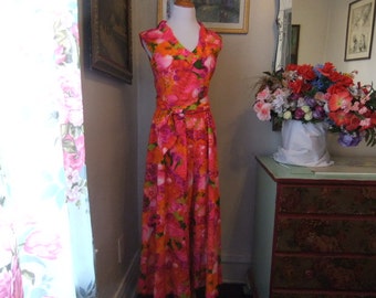 1970's Kiyomi of Hawaii Pant Dress