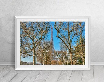 Eiffel Tower in Paris, France, French, Fine Art, Photography, Downloadable Art, Printable Art, Home Decor, Best Seller, Tour Eiffel