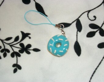 phone charm / strap Donuts in fimo