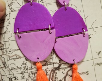 Purple people eater dangles
