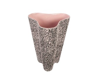 Atomic Vase - Shawnee Kenwood Pottery - Pink Confetti - Ceramic