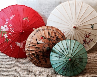 Chinese umbrella | Chinese art | Eclectic deco | Vintage art