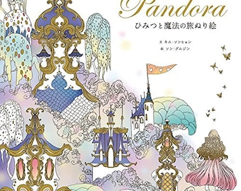 PANDORA Secrets And Magic Of The Journey Coloring Book For Adult Fantasy Illustrations Japanese Korean Colouring Animal Forest Pages