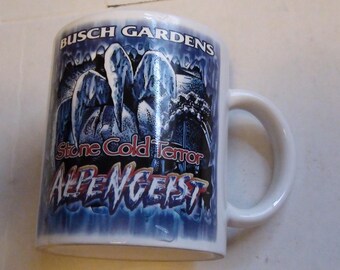 Busch Gardens alpengeist mug