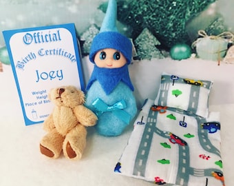 Baby Elf Joey The Shelf Sitter Doll With Accessories