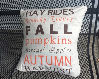 Decorative Fall Pillow