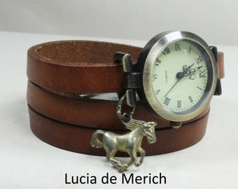 Horse lover wrapwatch - Horse lover gift - Horse watch - Black friday-Cyber monday.