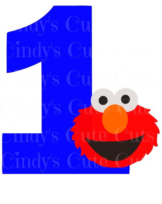 First Birthday Red Monster 1st 1 one Cuttable dxf eps png