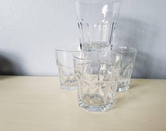 Vintage Libbey clear tumblers