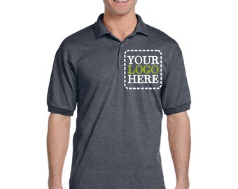 Custom Polo Shirt  Add Your Logo or Text