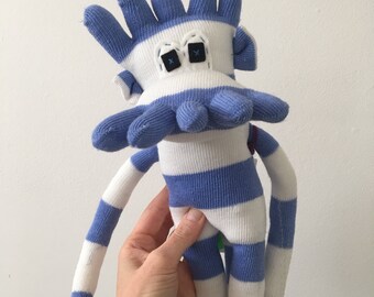 monster sock monkey, sock monkey