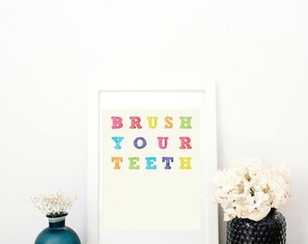 Brush Your Teeth Digital Download