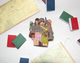 Limited Edition Wes Anderson inspired Moonrise Kingdom Pin