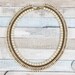 Necklace beading pattern for the egyptian queen necklace