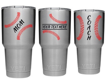 Baseball coach gift,coach tumbler,baseball decal for yeti,baseball coach decal,coach gift baseball,baseball decal,baseball coach