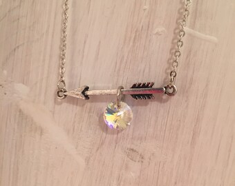 Cupid's Arrow with Swarovski Crystal