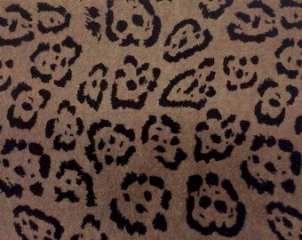 Cheetah Print Felt Sheets - 4 pcs - Zoo - Rainbow Classic Eco Fi Craft Felt Supplies