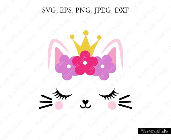 Download Cat SVG Kitty SVG Kitty Face Svg Cat Clip Art Cute Cat